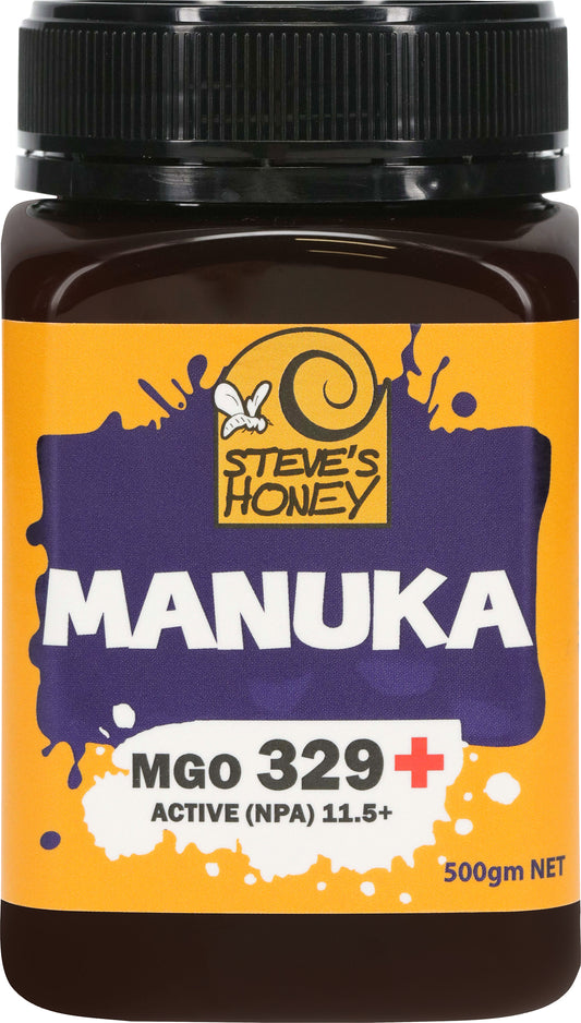 MGO 329 Manuka Honey WHOLESALE BOX 9 x 500g