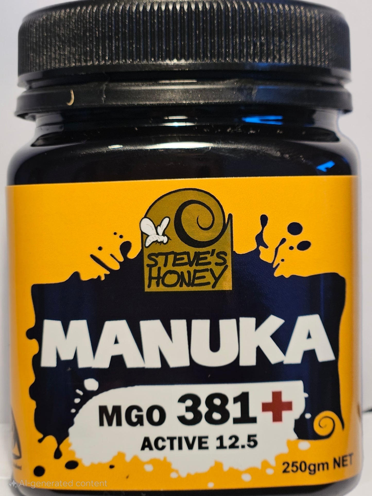 MGO 381+ Manuka Honey (Active 12.5) 12 x 250g