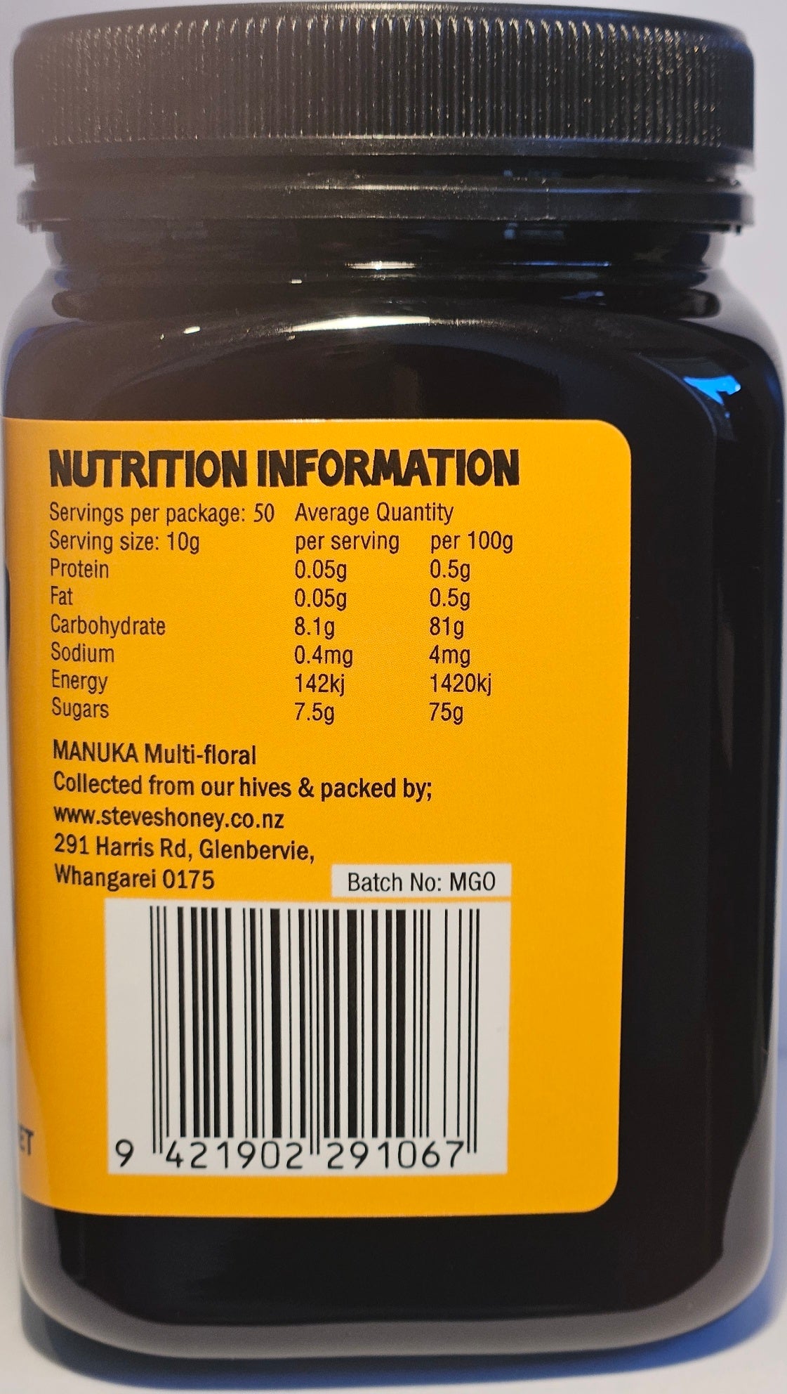 MGO 265 Manuka Honey 6 x 500g